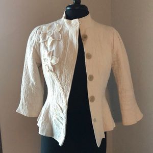 Nick & Mo Cream Blazer